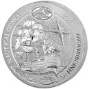 1 Unze Silbermünze Ruanda 2025 | Nautische Unze ( Nautical Ounce ) - Motiv: HMS Victory