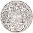 1 Unze Silbermünze Australien 2025 | Serie: Chinese Myths and Legends - Motiv: Double Phoenix