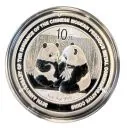 1 Unze Silbermünze China 2009 - Panda * | 30th Anniversary