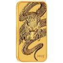 1 Unze Gold Münzbarren Australien 2025 - Dragon Rectangle