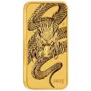 1 Unze Gold Münzbarren Australien 2025 - Dragon Rectangle