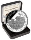 1 Unze Silbermünze Somalia 2025 – Elefant mit Privy Mark „ANA Oklahoma City“ aus 999,9 Feinsilber, Motiv Somalia Elefant 2026, in Etui mit Zertifikat