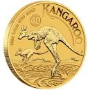 1/4 Unze Goldmünze Australien 2026 - Känguru ( 40. Jahrestag - 40th Anniversary )