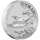 10 Unzen Silbermünze Australien 2026 Kookaburra aus 999,9 Feinsilber, geprägt von der Perth Mint, großformatiges Kookaburra Motiv, einzeln in Münzkapsel verpackt.“