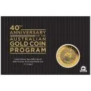 1 Unze Silbermünze Australien 2026 Kookaburra mit partieller Vergoldung im Blister, Privy Mark zur Perth Stamp and Coin Show, geprägt in 999,9er Feinsilber