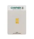 1 Gramm Goldbarren C.HAFNER in Blister mit Seriennummer