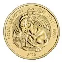Great Britain 2026 1 oz Gold Coin – The Royal Tudor Beasts Collection: Royal Dragon