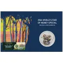 1 oz Silver Koala 2026 Perth Mint Pittsburgh ANA World’s Fair of Money Special with Liberty Bell Privy Mark