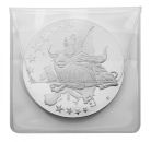 LINDNER Münzen-Hüllen aus glasklarer PVC-Folie im 100er Pack | 60 mm