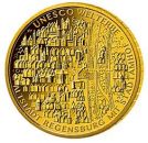 100 Euro Gold Gedenkmünze 2016 UNESCO-Welterbestätten | Altstadt Regensburg