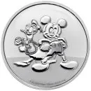 1 Unze Silbermünze Niue 2023 | Disney `s ™ Mickey & Donald ™