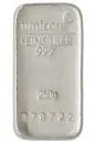 250 Gramm Silberbarren Umicore mit Seriennummer